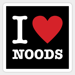 I Love Noods Magnet